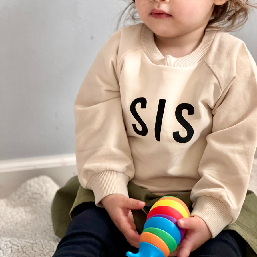 SIS: Baby Toddler Organic Pullover